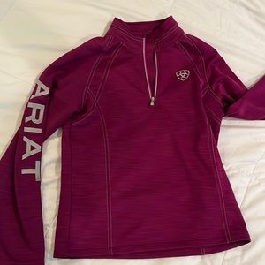 Ariat Kids TEK Team 1/2 Zip Sweatshirt, size L